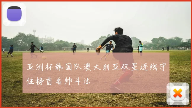亚洲杯韩国队澳大利亚双星连线守住榜首名帅斗法